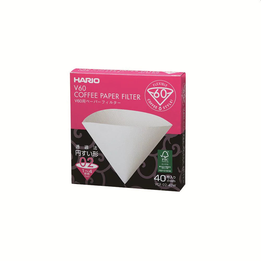 Hario V60 Filter Papers (40 pack)